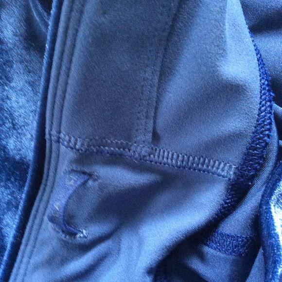 NWOT Athleta Girl High Rise Velvet Chit Chat Leggings - Picture 5 of 6